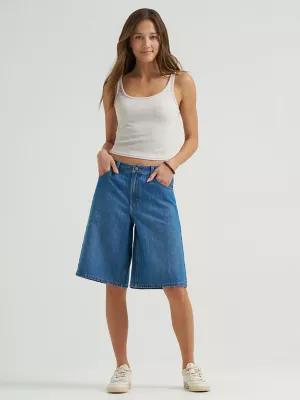 Women's Long Denim Short | Women's Shorts | Lee® by LEE JEANS
