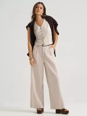 Women's Loose Pleated Trouser Pant | Women's Pants | Lee® by LEE JEANS