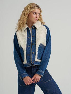 Women's Mixed Media Jacket | Women's Jackets & Outerwear | Lee® by LEE JEANS