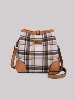Women's Plaid Logo Handbag | Women's Luggage & Accessories | Lee® | Shipping to Canada by LEE JEANS
