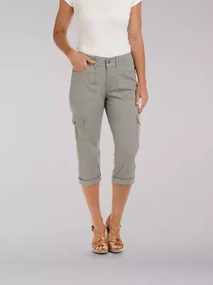 Women’s Relaxed Fit Austyn Cargo Capri | Women's Capris & Crops | Lee® by LEE JEANS