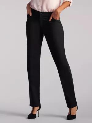 Women’s Relaxed Fit Straight Leg Pant All Day Pant (Petite) | Women's Pants | Lee® | Shipping to Canada by LEE JEANS