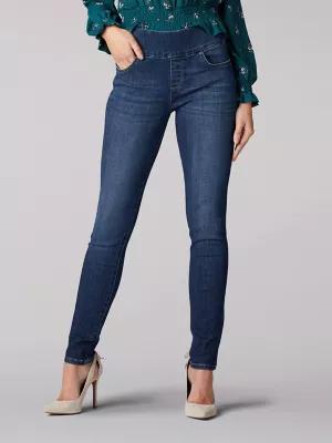 Women’s Sculpting Slim Fit Skinny Pull-On Jean | Women's Jeans | Lee® by LEE JEANS