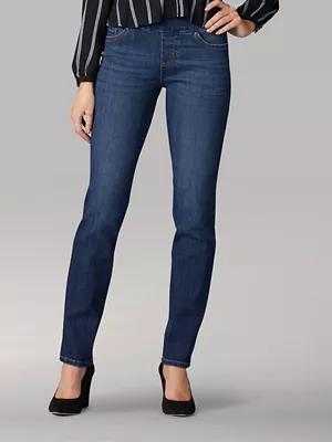Women's Sculpting Slim Fit Slim Leg Pull On Jean | Women's Jeans | Lee® by LEE JEANS