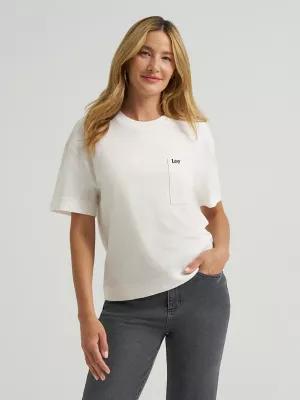 Women's Solid Logo Pocket Tee | Women's Tops & Tees | Lee® by LEE JEANS