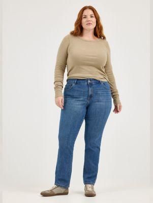 Women’s Stretch Relaxed Fit Straight Leg Jean (Plus) | Women's Jeans | Lee® by LEE JEANS