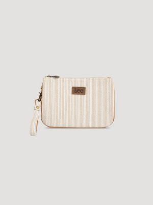 Womens Stripe Logo Wristlet Wallet:Khaki:One Size | Women's Luggage & Accessories | Lee® by LEE JEANS Womens Stripe Logo Wristlet Wallet:Khaki:One Size | Women's Luggage & Accessories | Lee® by LEE JEANS