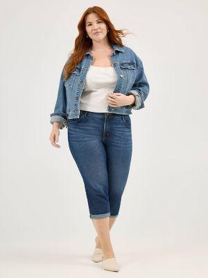 Women's Ultra Lux Comfort with Flex Motion Capri (Plus) | Women's Capris & Crops | Lee® by LEE JEANS