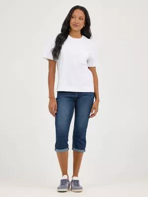 Women's Ultra Lux Comfort with Flex Motion Capri | Women's Capris & Crops | Lee® | Shipping to Canada by LEE JEANS