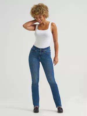 Women's Ultra Lux Comfort with Flex Motion Straight Jean | Women's Jeans | Lee® by LEE JEANS