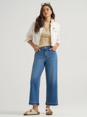 Women's Wide Leg Crop Jean | Women's Jeans | Lee® | Shipping to Canada by LEE JEANS