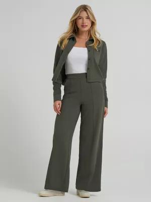 Women's Wide Leg Pull On Knit Pant | Women's Pants | Lee® by LEE JEANS