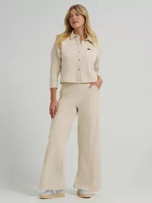 Women's Wide Leg Pull On Knit Pant | Women's Pants | Lee® | Shipping to Canada by LEE JEANS