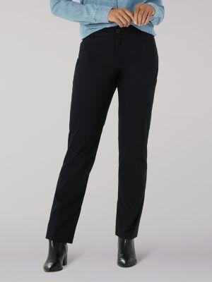 Women's Wrinkle Free Relaxed Fit Straight Leg Pant (Petite) | Women's Pants | Lee® | Shipping to Canada by LEE JEANS
