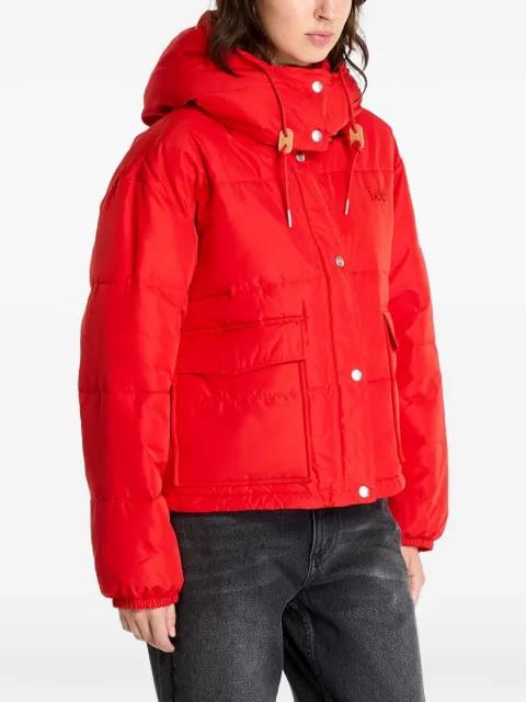 padded hoodied jacket by LEE JEANS
