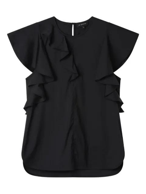 Ella ruffle-detail blouse by LEE MATHEWS