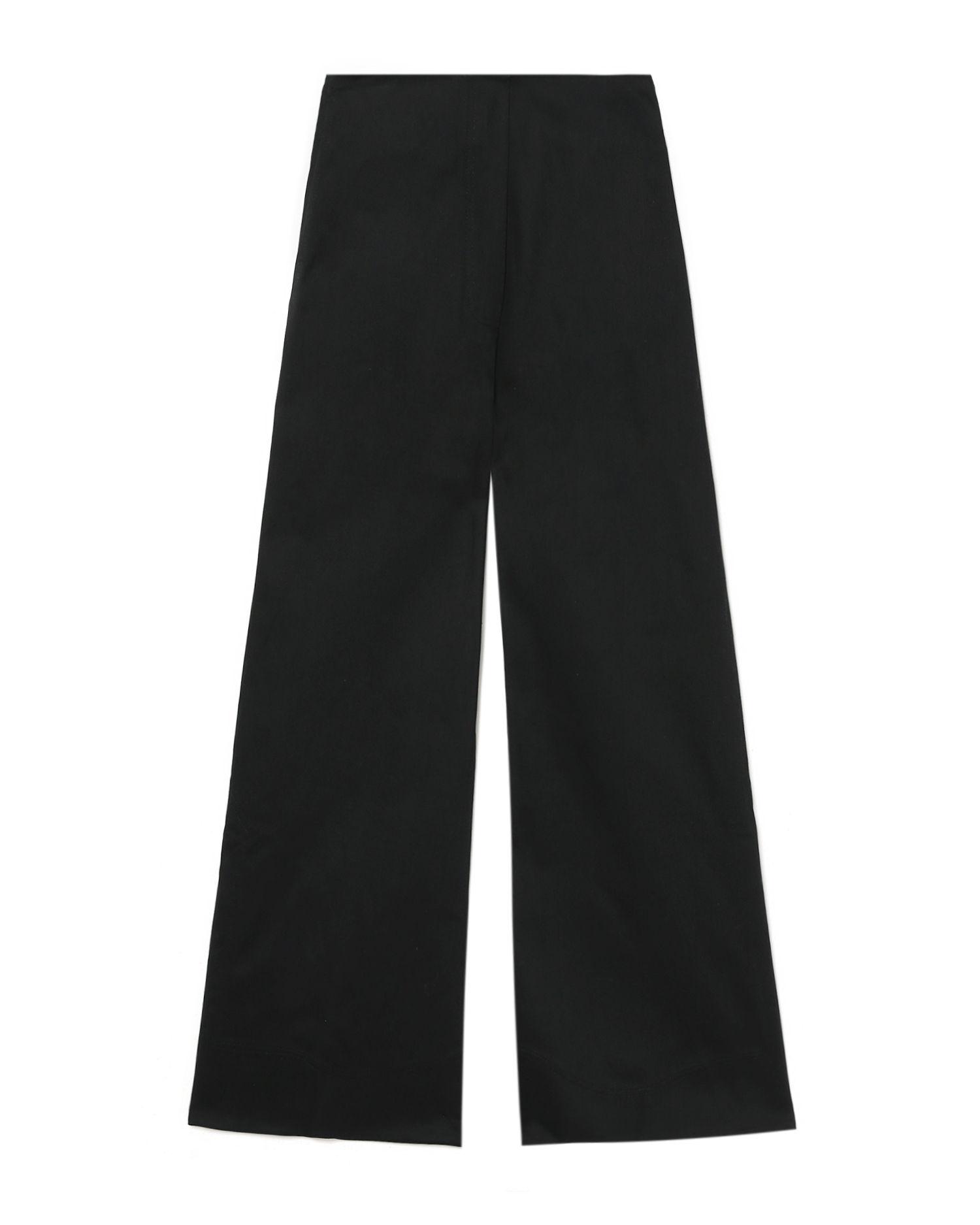 Flared slit hem pants by LEE MATHEWS