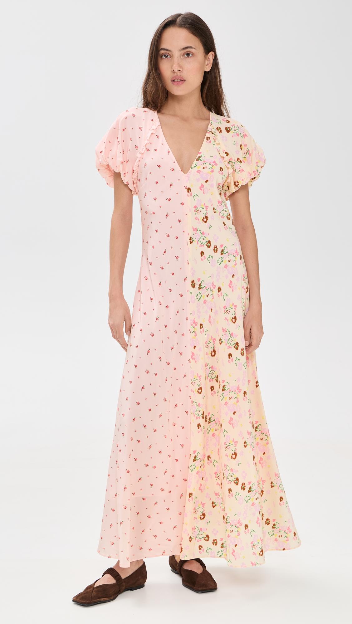 Prim Silk Dress by LEE MATHEWS