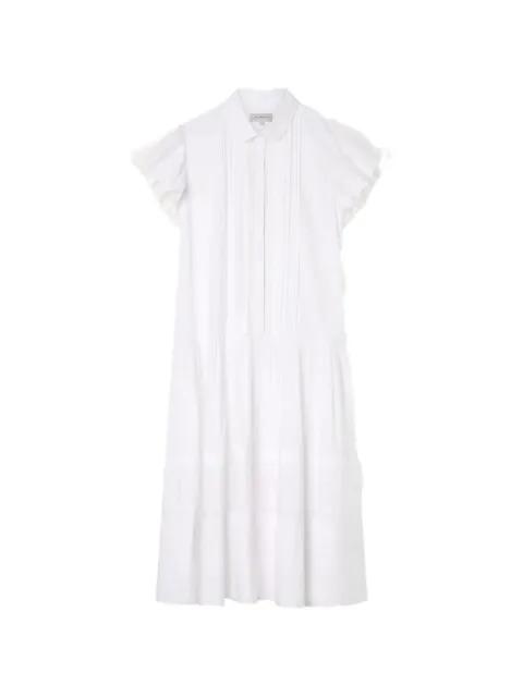 Tari ruffled midi dress by LEE MATHEWS