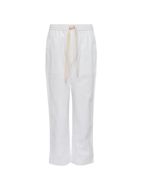 drawstring trousers by LEE MATHEWS
