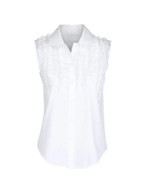 ruffled shirt by LEE MATHEWS