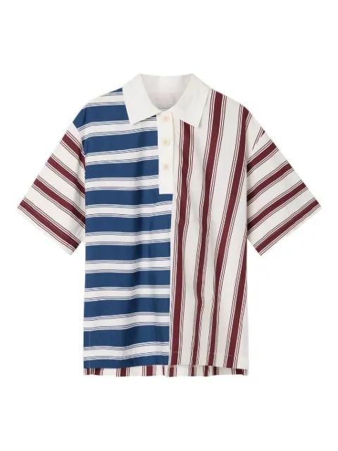 striped polo top by LEE MATHEWS