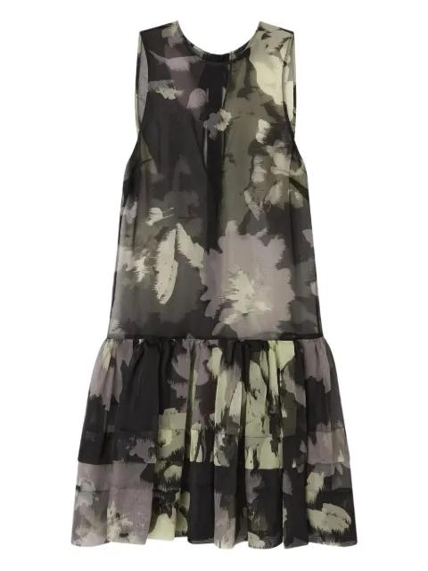 tiered dress by LEE MATHEWS