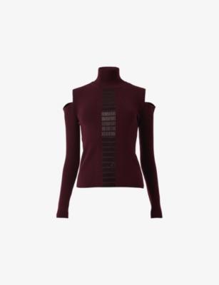 Baguette Embellished Knitted Top by LEEM