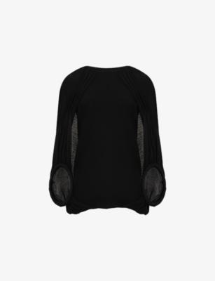 Double Hoop Knitted Top by LEEM