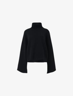 High-Neck Knitted Jumper by LEEM