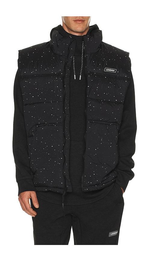 Legends Alpine Puffer Vest in Black by LEGENDS