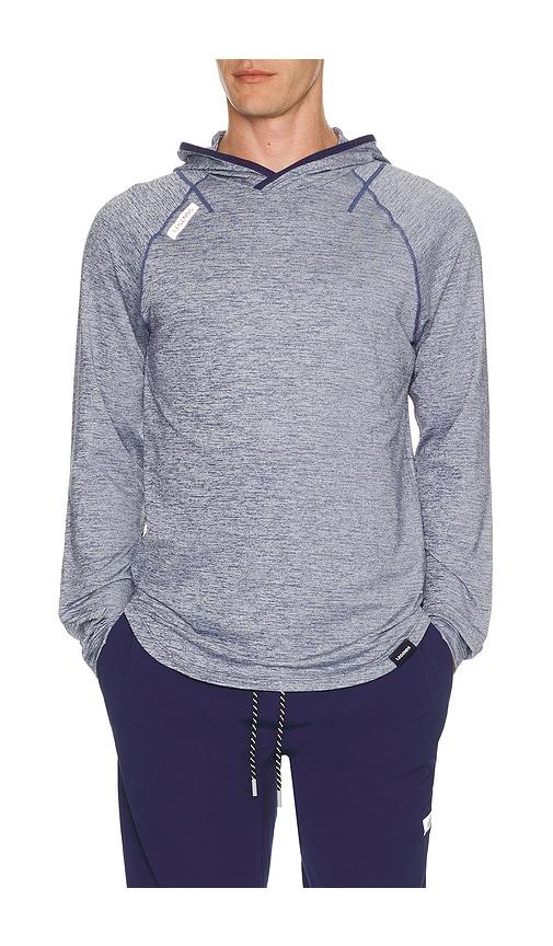 Legends Enzo Long Sleeve Tee Hoodie in Blue by LEGENDS