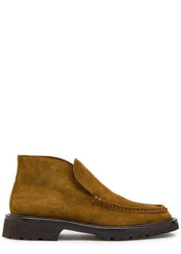 Suede loafers by LEGRES
