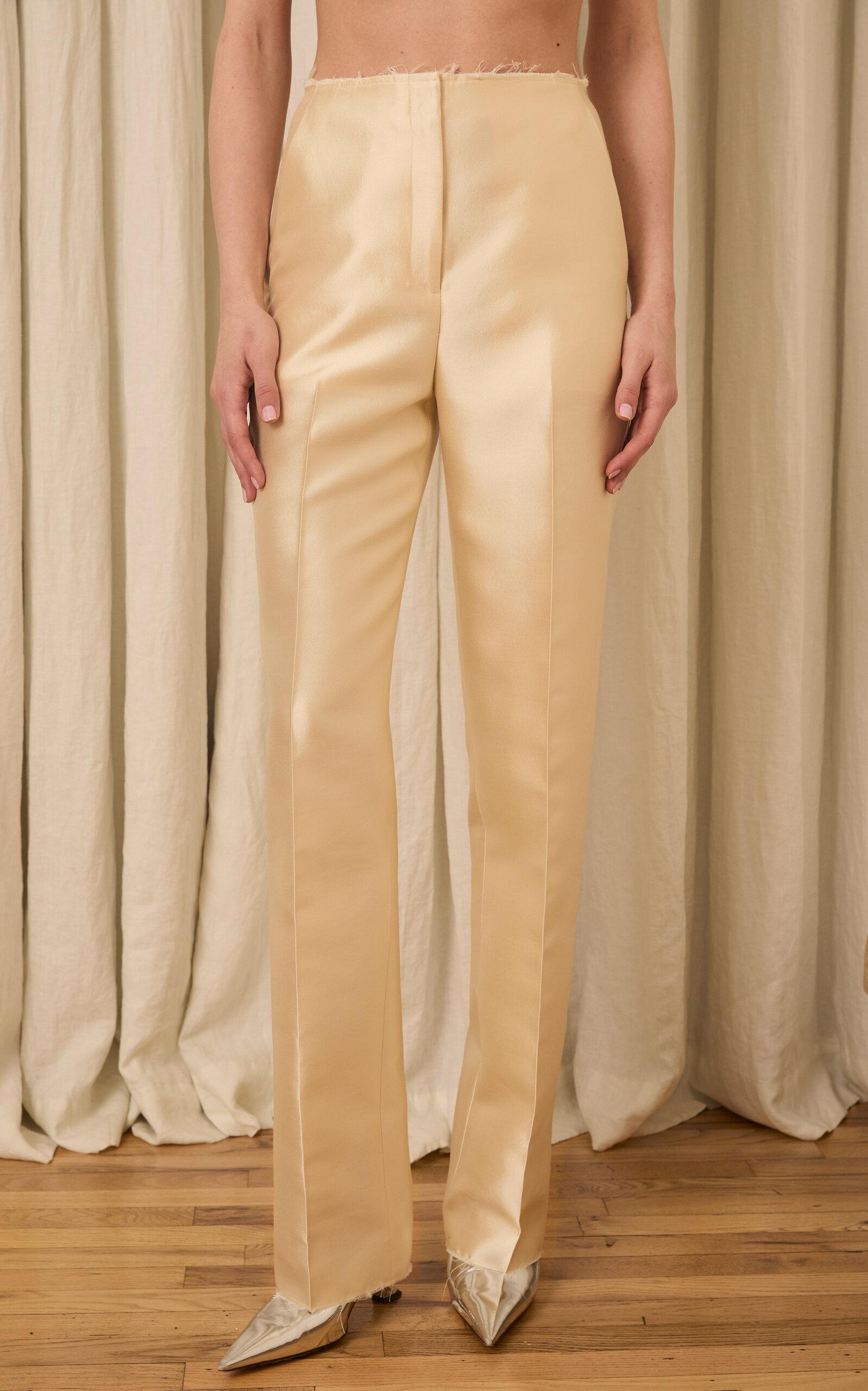 LEIN Ophelia Slim Leg Pant in Silk/Wool - Moda Operandi by LEIN