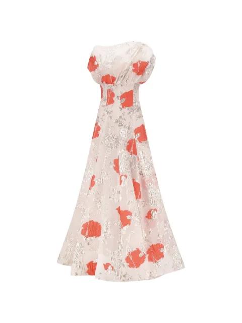 drape floral gown by LELA ROSE