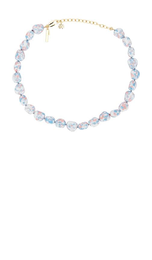 Lele Sadoughi Baroque Collar Necklace in Coral by LELE SADOUGHI