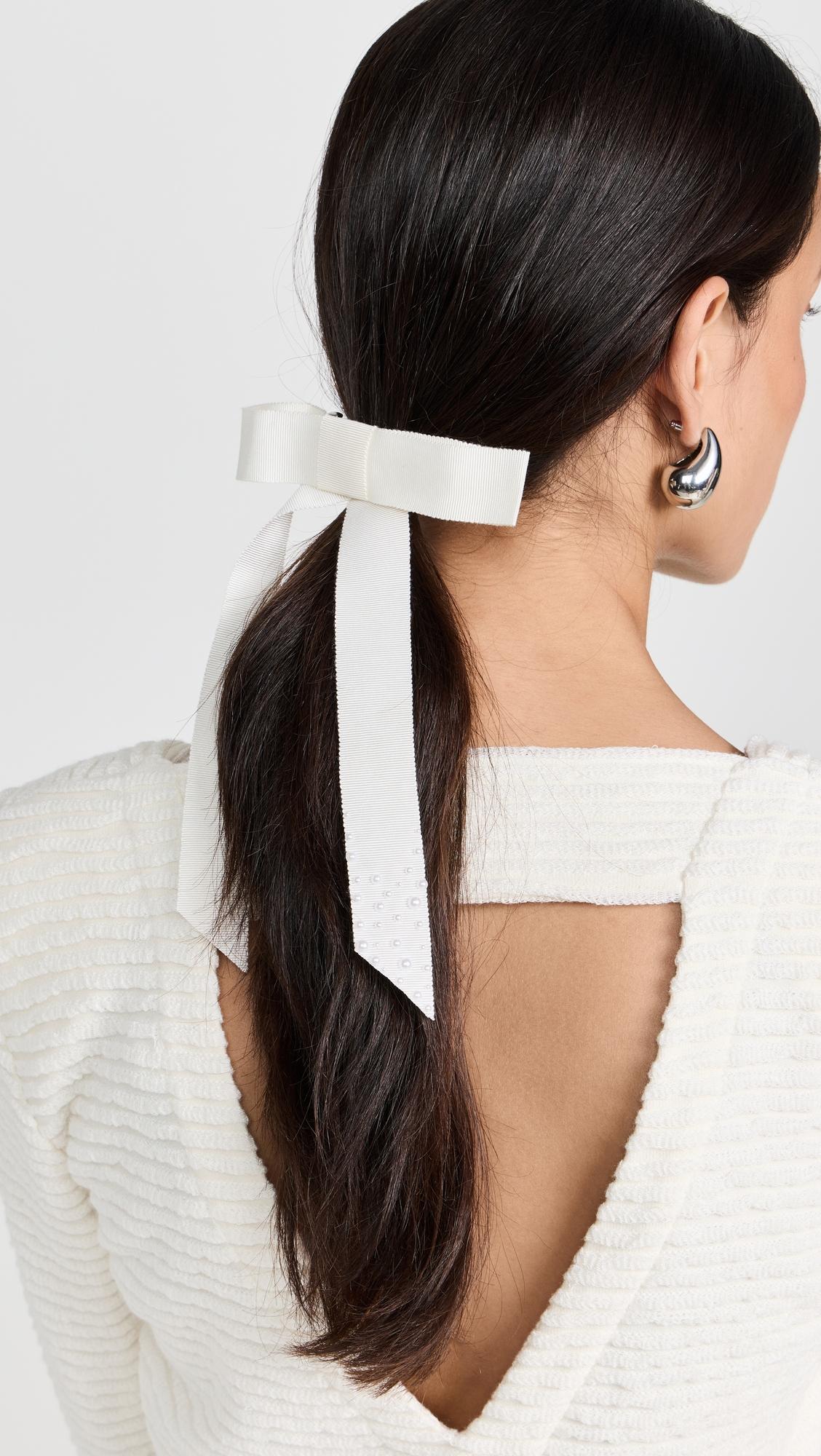 Kate Pearl Bow by LELET NY