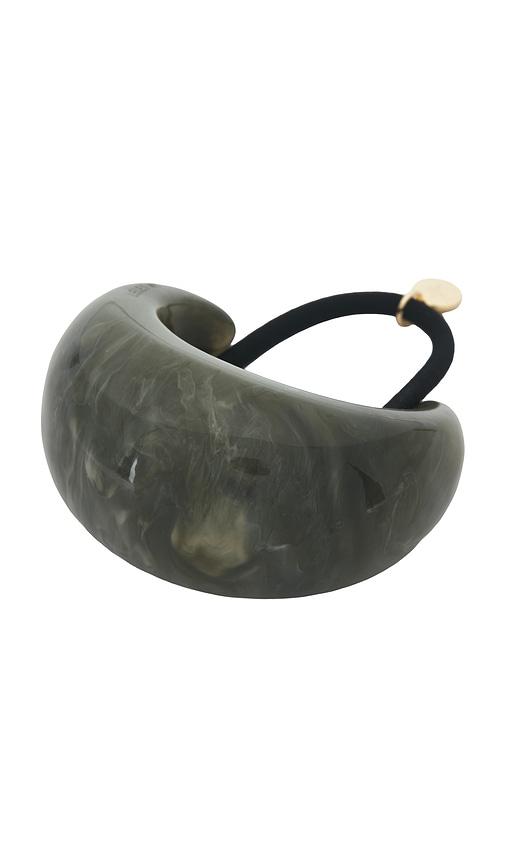 LELET NY Marble Dome Pony Cuff in Olive by LELET NY