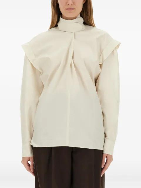 Ascot silk blouse by LEMAIRE