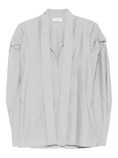 Ascot tie-neck long-sleeve blouse by LEMAIRE