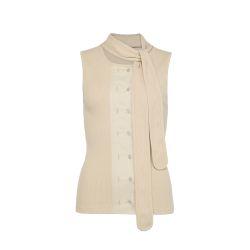 Asymmetrical fitted top by LEMAIRE