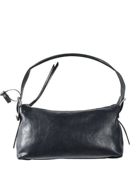 Belted elongated shoulder bag by LEMAIRE