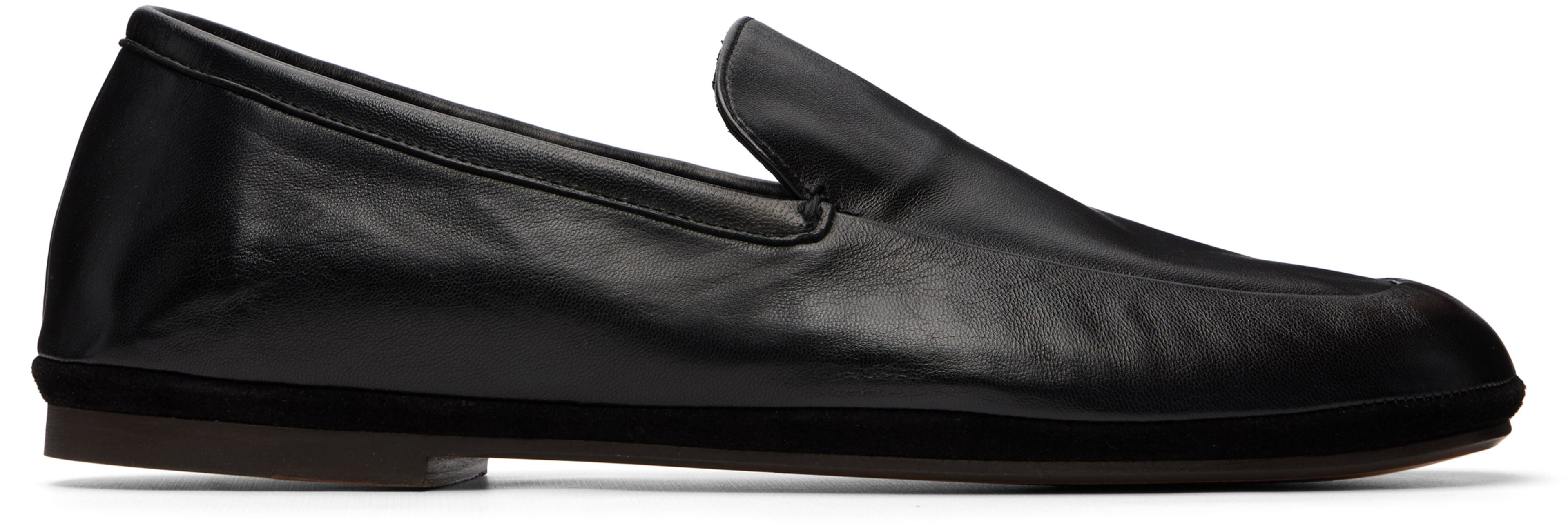 Black Outdoor Slippers by LEMAIRE