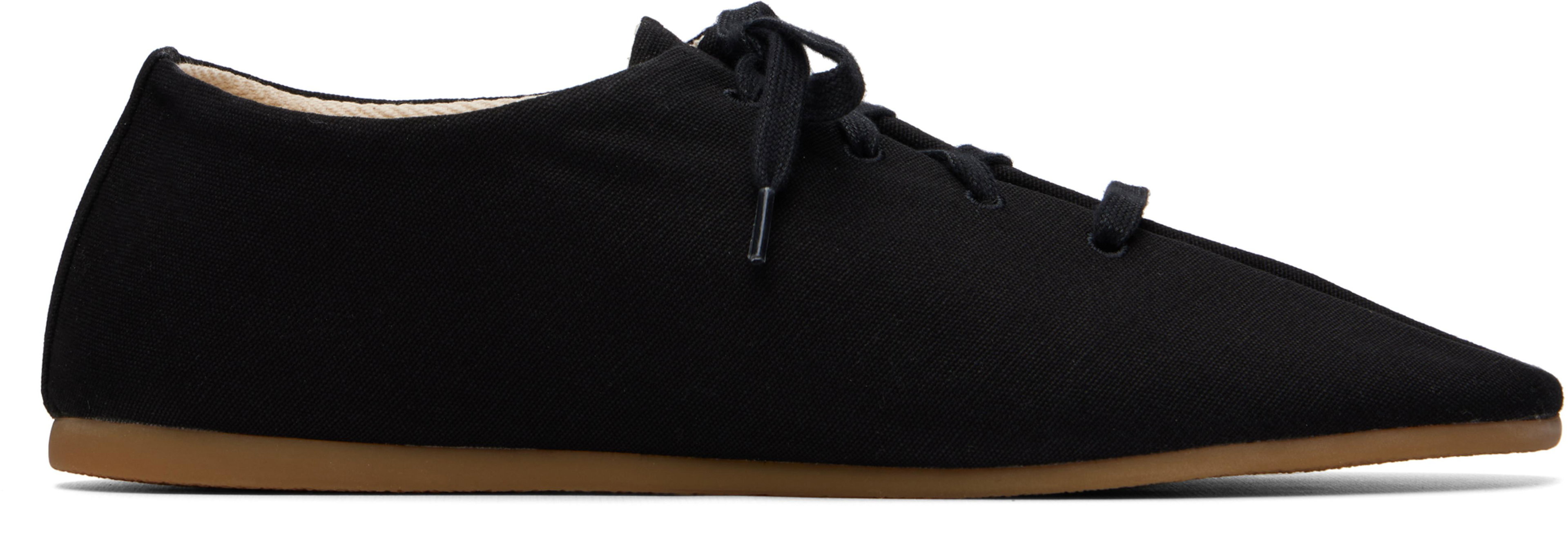 Black Souris Sneakers by LEMAIRE