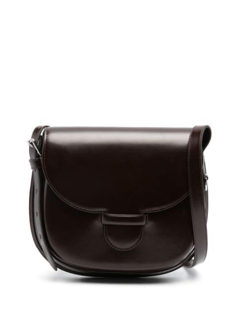 Cartridge leather crossbody bag by LEMAIRE