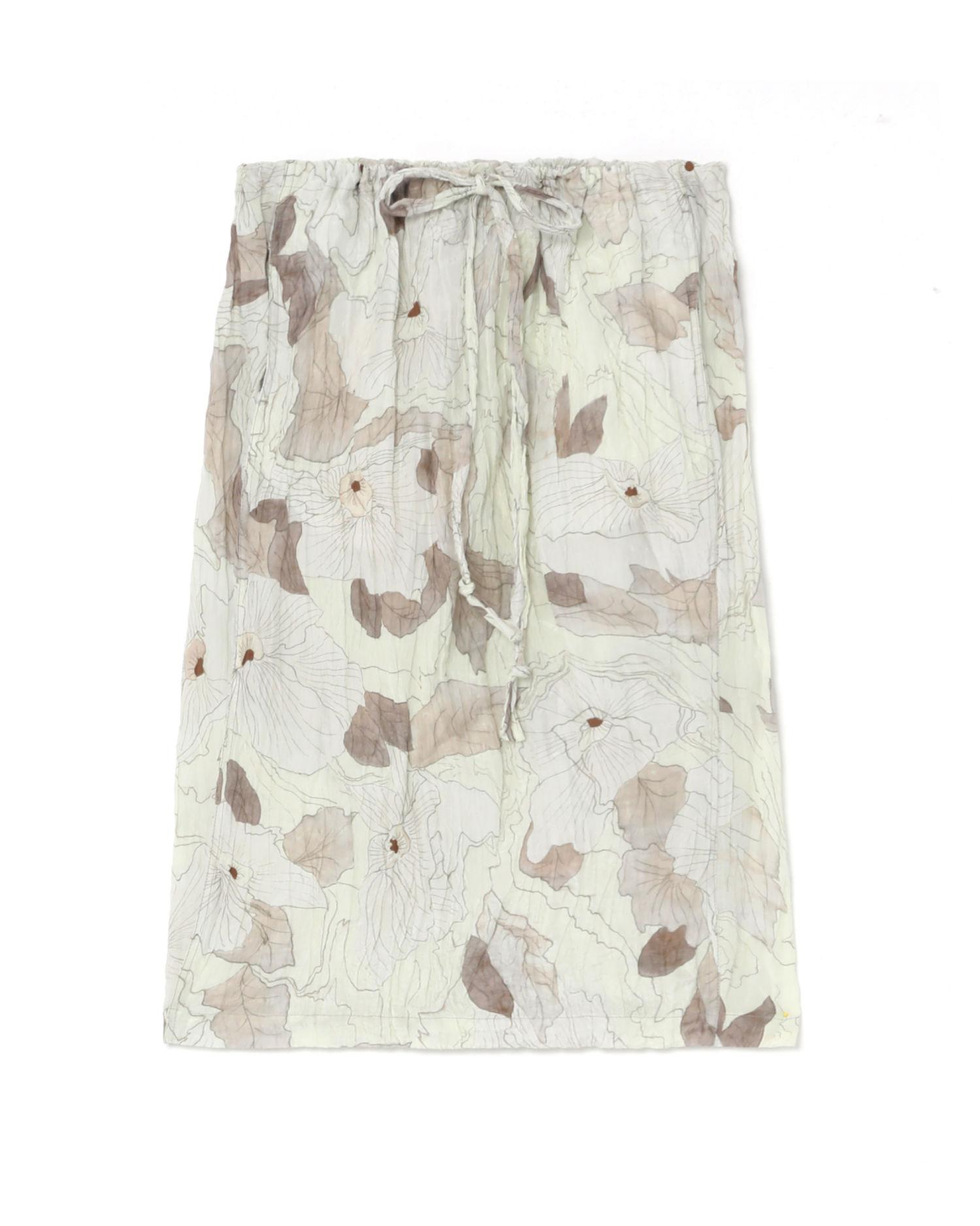 Crinkled drawstring skirt by LEMAIRE