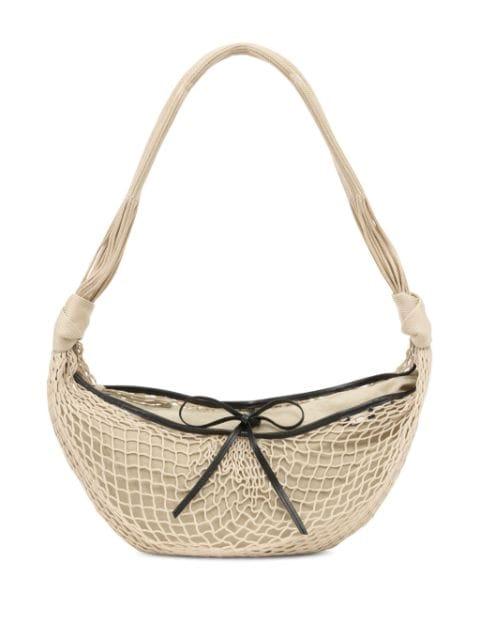 Croissant filt shoulder bag by LEMAIRE