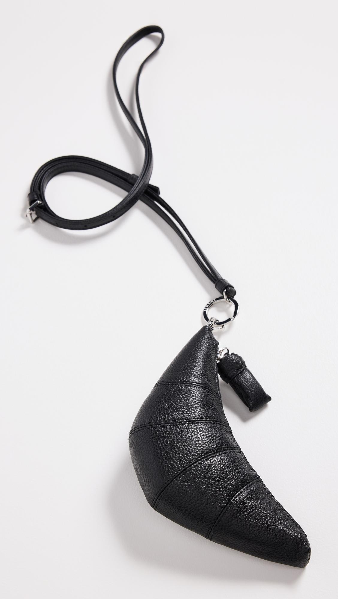 Crossbody Croissant Coin Purse by LEMAIRE
