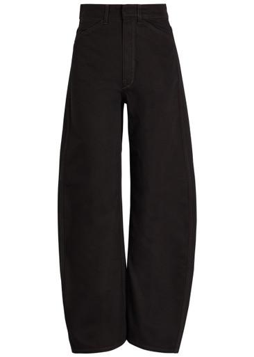 Curved barrel-leg jeans by LEMAIRE