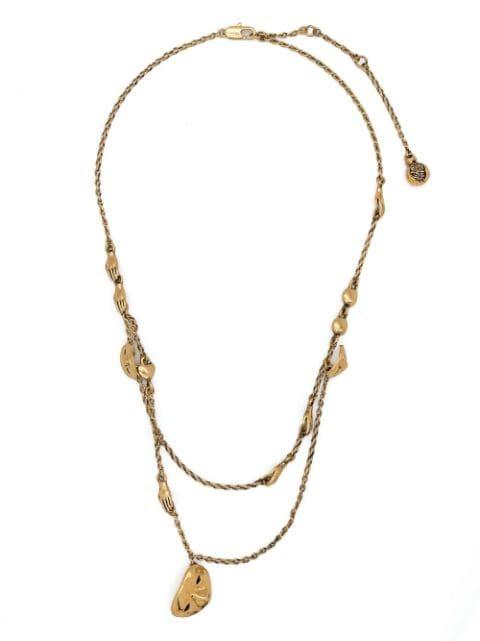 Estampe chain-link necklace by LEMAIRE